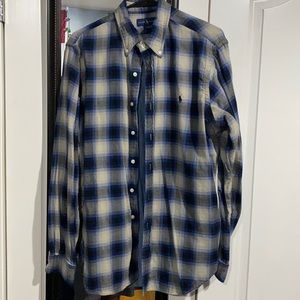 Men’s large Polo flannel